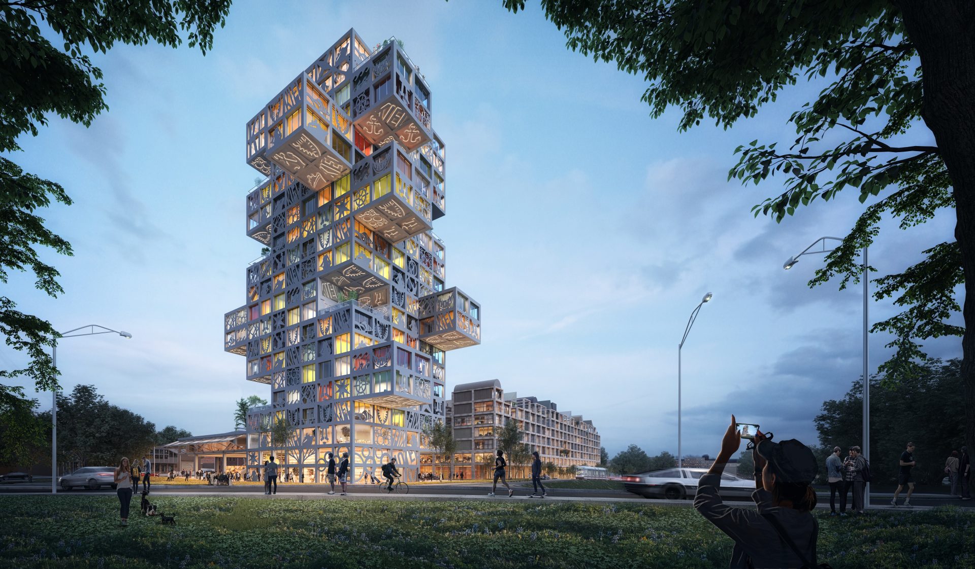 街景效果图 ©MVRDV