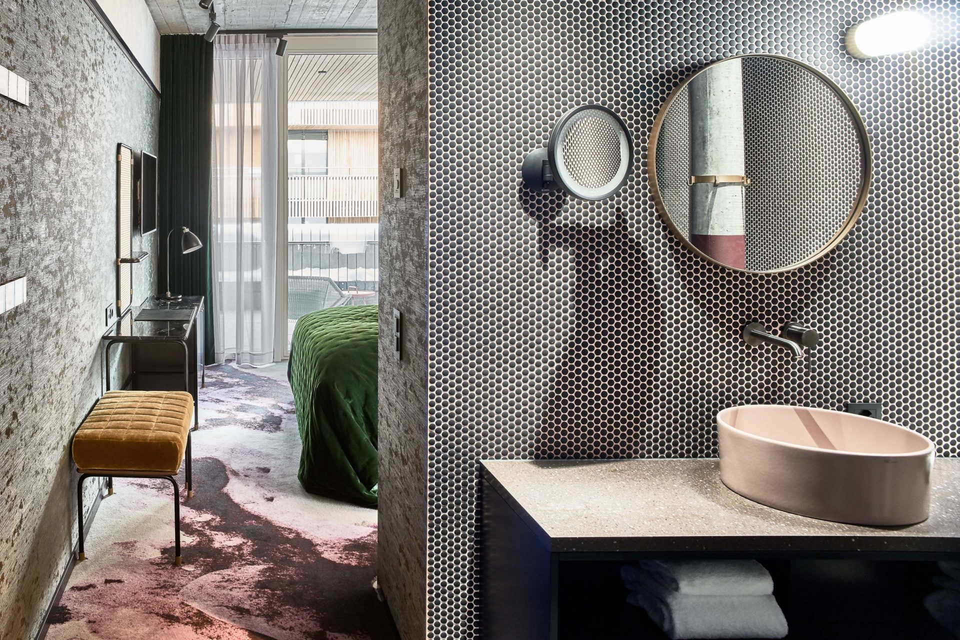 客房洗手间 ©Design Hotel