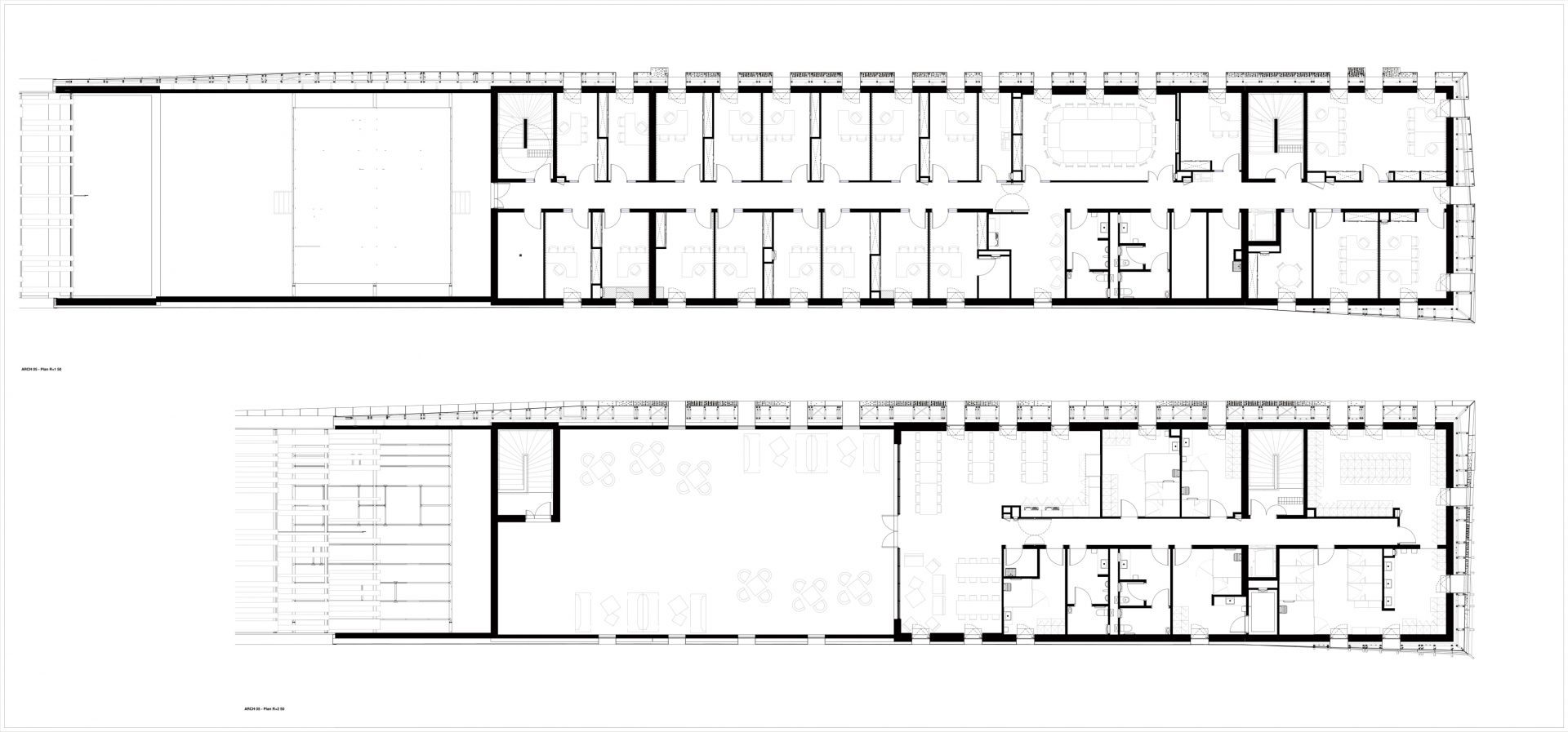 平面 ©NBJ Architects