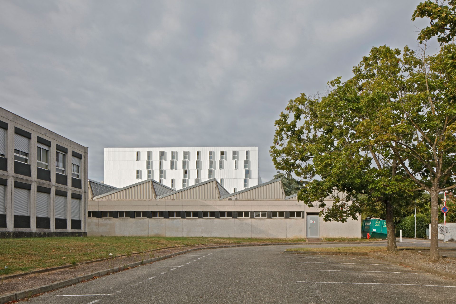 校园内视角 ©Philippe Ruault