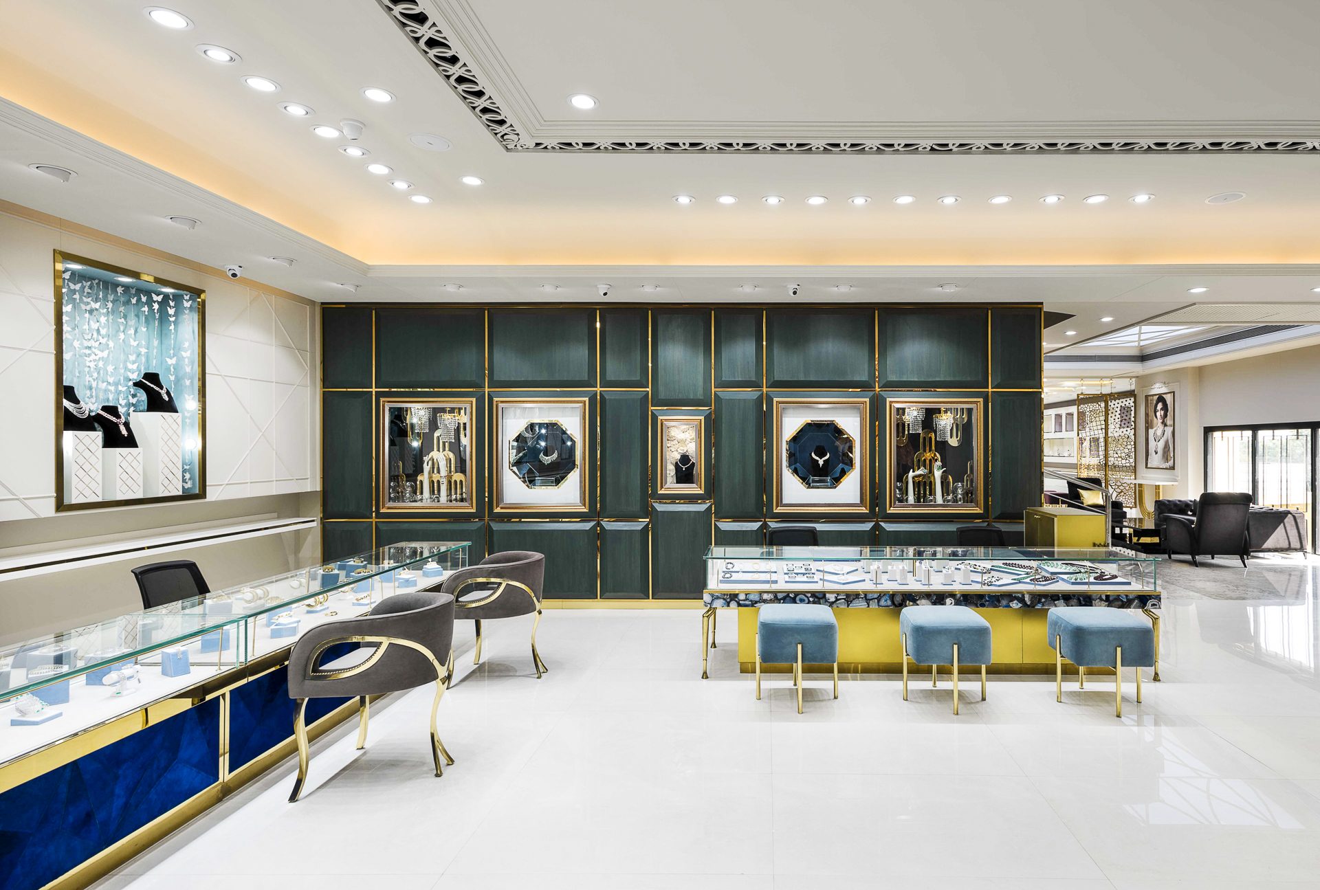 钻石展示区