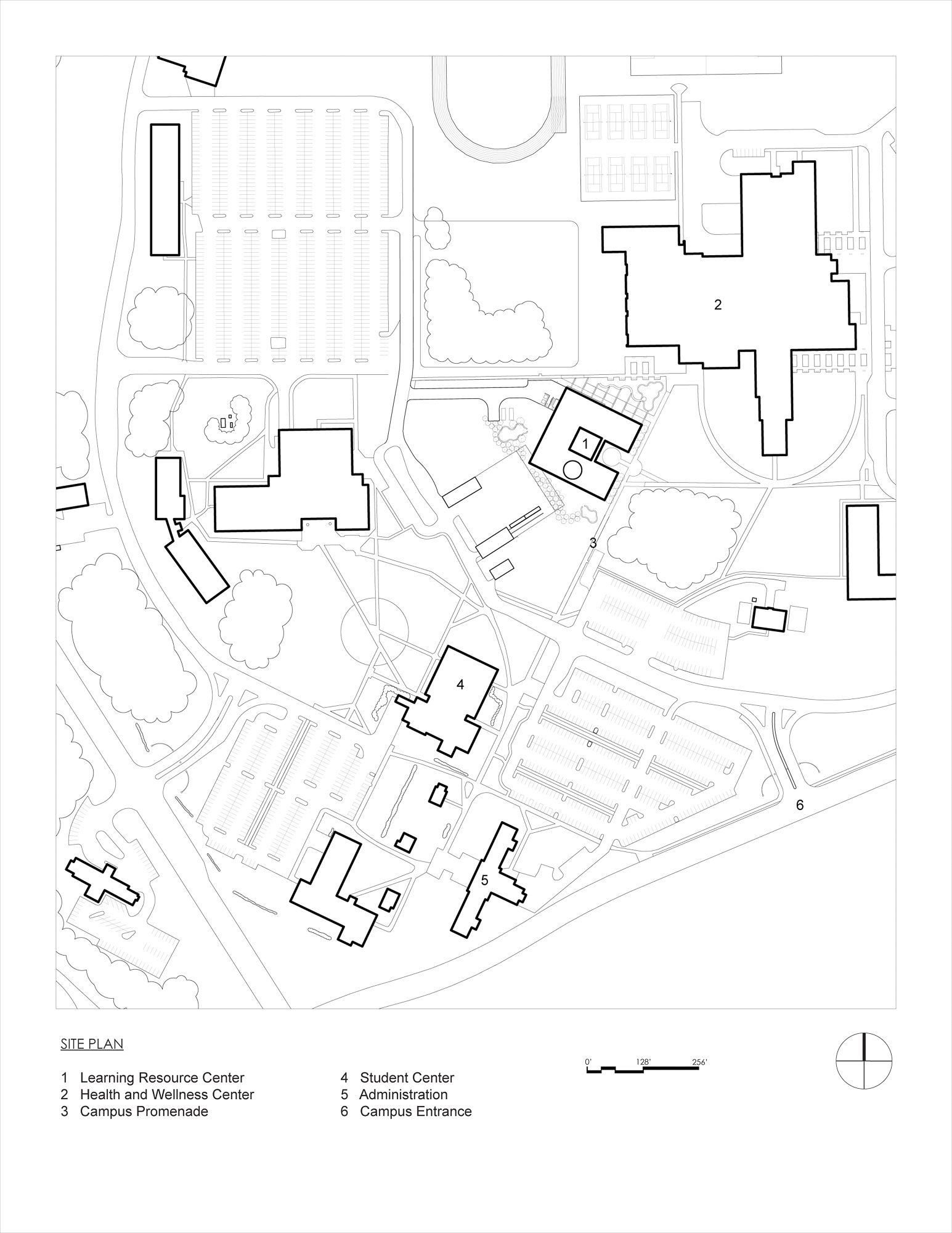 总平面图 ©ikon.5 architects